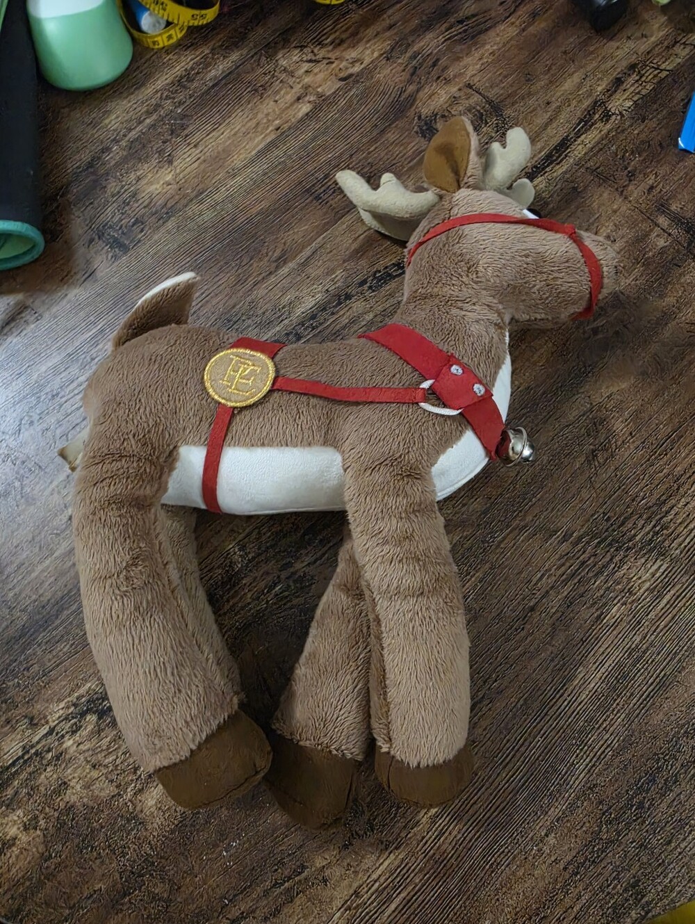 Polar Express Hallmark Reindeer Plush